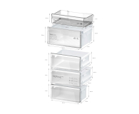Lodówka Bosch KGN39OCAF PerfectFit No Frost 203cm Ciemny Inox Klasa A 29dB 363L - 1343494 - zdjęcie 17